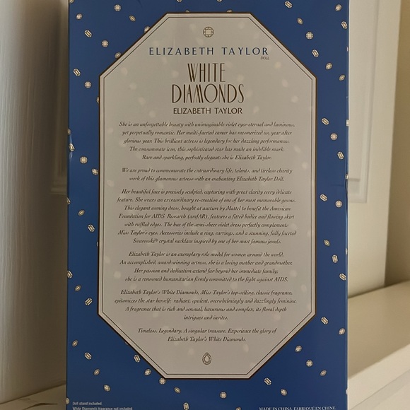 NIB Elizabeth Taylor Special Edition Barbie Doll - Picture 4 of 6